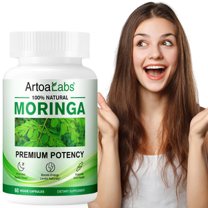 Artoalabs Antioxidant Bevordert Slaap Organische <span class=keywords><strong>Moringa</strong></span> Blad Poeder Extract <span class=keywords><strong>Capsules</strong></span>-Natuurlijke <span class=keywords><strong>Moringa</strong></span> <span class=keywords><strong>Capsules</strong></span> Supplement - Product Image 5