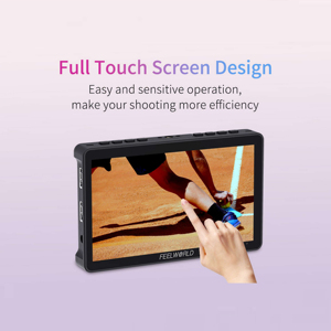<span class=keywords><strong>Feelworld</strong></span> จอภาพ <span class=keywords><strong>F5</strong></span> <span class=keywords><strong>Pro</strong></span>, จอภาพฟิลด์ hdmih DSLR 6นิ้วสำหรับปรับแต่งได้หน้าจอสัมผัสจอภาพวิดีโอกล้อง - Product Image 2