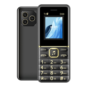 Thiết kế mới nhất D68 tùy chỉnh điện thoại di động 1.77inch 3 Sim thẻ 1800mAh pin 2 gam GSM OEM điện thoại di động - Product Image 3