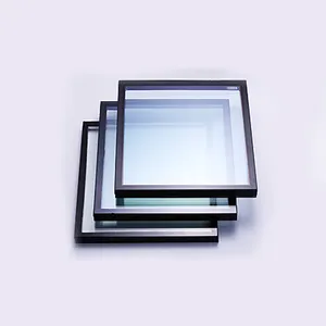 Energy efficient Insulated glass window low-E triple glazed thermal break aluminium tilt and turn window