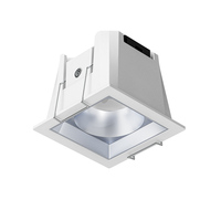 Nouveau style d'éclairage intérieur anti-éblouissement carré 8W 12W 20W Downlight à angle réglable