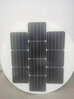 Panneau Solaire Panel surya bulat, modul sel monokristalin kecil dan Solar bentuk bulat 5v 50w Mini RoundSolar