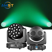 19x40W RGBW LED Bee Eye Moving Head Licht Professioneller DMX512 Controller für Bühne Hochzeit Nachtclub Events