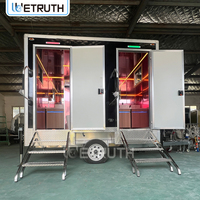 Wetruth Remorques sanitaires et de douche de luxe, personnalisées, portables et mobiles, y compris des toilettes VIP