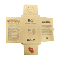 Boîtes en papier kraft personnalisées pour l'emballage alimentaire et chocolatier