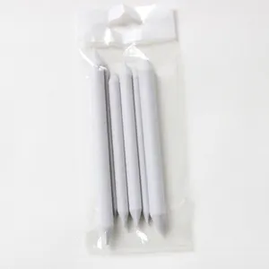 Customized wholesale art school supplies 6 sticks mixed rice paper stump stick white sketch drawing charcoal rice paper tool