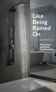 ชุดฝักบัวติดผนังแบบครบชุดสำหรับห้องน้ำ พร้อมแผง<span class=keywords><strong>ฝักบัว</strong></span>แบบคอลัมน์ ผู้ผลิตแผง<span class=keywords><strong>ฝักบัว</strong></span>แบบฝังผนัง พร้อมก๊อกน้ำ - Product Image 5