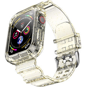 <span class=keywords><strong>Bracelet</strong></span> en Silicone de haute qualité pour <span class=keywords><strong>Apple</strong></span> <span class=keywords><strong>Watch</strong></span> 40/41mm 44/45mm <span class=keywords><strong>Bracelet</strong></span> Sport de couleur Fluorescent <span class=keywords><strong>Transparent</strong></span> pour Iwatch 4/5 - Product Image 3