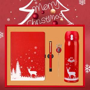 2025 New Corporate Journal Diary <b>Notebook</b> with Accompanying Pen Bookmark Thermal/vacuum Cup for Christmas Boxes Gift for Client - Product Image 6