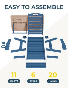 Hiện đại HDPE ngoài trời Sun Lounge Ghế bãi biển và hồ bơi thích hợp cho sân và công viên sử dụng - Product Image 3