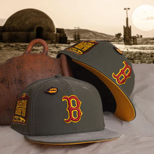 Gorras Originales Vintage al por Mayor, Gorras Personalizadas con Cierre a Presión, Gorras Deportivas Ajustadas, Gorras de Béisbol Originales - Product Image 2
