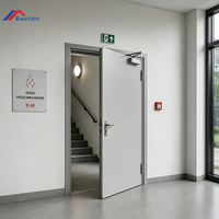 Porte d'évacuation d'urgence ignifugée en acier personnalisée 25-6180 Mins Hours pour usage intérieur dans les hôpitaux, centres commerciaux et hôtels