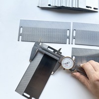 Couteau à découper le carton résistant à l'usure 177*77*1.5 avec fixation à 4 trous pour machines d'emballage automatiques Lames industrielles