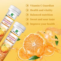 Suplemen Nutrisi Winstown Vitamin C Tablet Effervescent 1000mg Rasa Jeruk Vitamin C Kompleks Vitamin E Pil Multivitamin