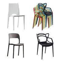 Stackable Polypropylene Pp Sedie Plastic Dining Chair