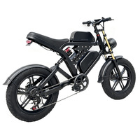 Moto électrique à disque avec moteur central sans balais de 1000 W, vélo de montagne de plage, batterie au lithium, pneus larges, neige, export transfrontalier