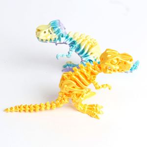 Juguetes de Dinosaurios de Plástico Impresos en 3D al por Mayor, Juguetes de Tiranosaurio Rex Personalizados OEM, Proveedores de Animales y Dinosaurios de Moda - Product Image 1