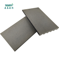 Tablero de suelo de madera 3d resistente al agua, antideslizante, para cubierta de wpc, 180x21mm, 01BE