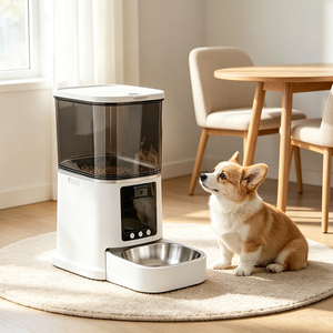 WiFi Automatic Pet Feeder Comedero Automático Smart Pet Feeder With Camera Smart Automatic Pet Feeder For Household <b>Cats</b> Dogs - Product Image 1