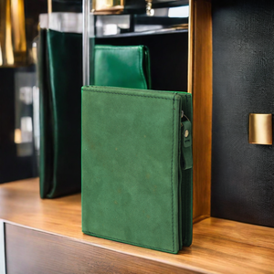 Vendita calda In magazzino <span class=keywords><strong>portafoglio</strong></span> In vera pelle di vacchetta <span class=keywords><strong>verde</strong></span> con blocco RFID <span class=keywords><strong>portafoglio</strong></span> da <span class=keywords><strong>uomo</strong></span> In vera pelle di mucca per <span class=keywords><strong>uomo</strong></span> - Product Image 1