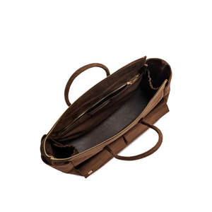 High quality luxury leather suede <b>handbag</b> for women, large capacity <b>handbag</b> - Product Image 5