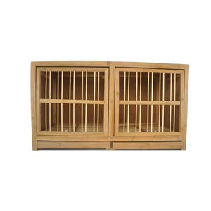 Cage à oiseaux d'amour de haute qualité Cage à pigeons en bois ouvre la cage à pigeons à l'envers avec porte coulissante - Product Image 6