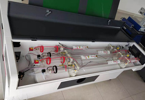Chất lượng cao 100W 150W CO2 máy khắc laser, đôi đầu Bốn đầu ván ép Máy khắc - Product Image 4