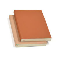 Cahier de croquis de couverture Kraft carnet de croquis blanc uni papier épais format A5