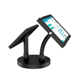 Nhà hàng máy tính để bàn kép thanh toán truy cập đứng cho máy tính bảng <span class=keywords><strong>POS</strong></span> Máy tính để bàn chống trộm VESA <span class=keywords><strong>Tablet</strong></span> Đứng chủ <span class=keywords><strong>POS</strong></span> đứng - Product Image 3