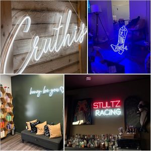Tùy chỉnh điện tử đèn Neon cho nhà hàng Wedding party Bar signages kích cỡ khác nhau mô hình màu sắc cho các ứng dụng xe hơi - Product Image 3