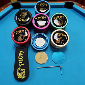 Soporte Magnético Metálico R-QFH para Tiza de Billar, Accesorios para Tiza de Billar y Snooker, Almacenamiento para Billar - Product Image 6