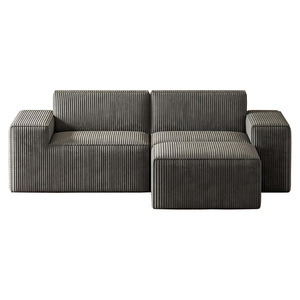 Sofá Modular de 3 Plazas, Sofá Seccional Comprimido, Muebles para Sala de Estar, Sofá Comprimido - Product Image 4