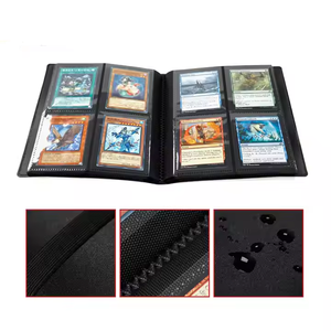 Carpeta <span class=keywords><strong>de</strong></span> Cartas con 4 Bolsillos y 160 Tarjetas, en Varios Colores, para <span class=keywords><strong>Juegos</strong></span> <span class=keywords><strong>de</strong></span> Cartas Coleccionables, TCG, MTG, Béisbol, con Correa <span class=keywords><strong>de</strong></span> PP - Product Image 3