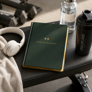 <span class=keywords><strong>Carnet</strong></span> <span class=keywords><strong>de</strong></span> suivi d'entraînement LABON <span class=keywords><strong>personnalisé</strong></span> en cuir végétalien vert foncé – Journal <span class=keywords><strong>de</strong></span> gym <span class=keywords><strong>de</strong></span> luxe pour le suivi des progrès et la définition des objectifs - Product Image 4