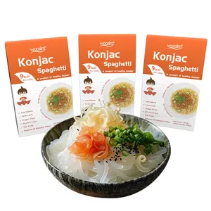 Usine de vente en gros de nouilles konjac nouilles Shirataki en fibres alimentaires biologiques hypocaloriques sans gluten produits Keto