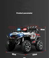 Nouvelle conception Voiture électrique 12V 2 places pour enfants avec télécommande Batterie rechargeable Jouet à roulettes