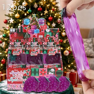GREENSEED Jouet anti-stress souple en caoutchouc, bonbon malté aux raisins violets de Noël, jouet de décompression rebondissant, décoration d'Halloween, boîte cadeau - Product Image 4