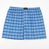 Shorts de plage pour hommes, imprimés à carreaux, respirants, écologiques, 100% polyester