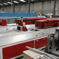 Ligne de production de panneaux à grille, système de contrôle PLC, extrudeuse de panneaux muraux en PVC WPC, machine de fabrication