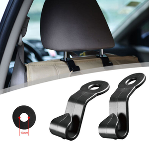 Accessoires d'intérieur de voiture Crochet pour sac Support pour appui-tête Crochet pour Mercedes Benz Tesla <span class=keywords><strong>Audi</strong></span> - Product Image 4