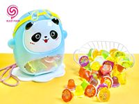 Nouvelles confiseries sucrées multicolores en gros, bonbons liquides assortis en forme de dessin animé, gelée fruitée, pudding, bouteille de 15g SLEZI