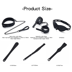 Набор из 6 предметов: эротические игрушки для взрослых, секс-игрушки для связывания, наручники, секс-игрушки для пар - Product Image 2