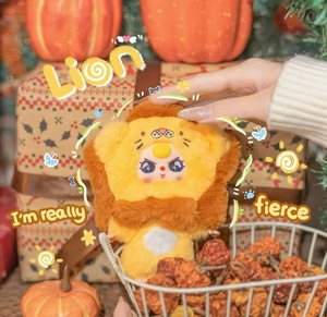 Nuovo Arrivo 100% Autentico 6 Pezzi/Scatola Baby Three Mini Animals World Blind Box Bambole di Peluche in Vinile Kawaii Portachiavi Giocattolo - Product Image 3
