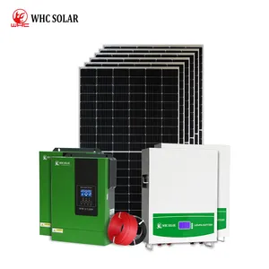 5KW Hybrid Solar Energy System 20KW Complete 30KW 50KW On And Off Grid Hybrid Solar Energy System For Home Use