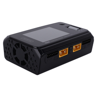 ToolkitRC M6D Compact double canal 250W 15A x 2 LiPo/LiHV/LiFe/Lion NiMh RC modèle Smart Balance DC chargeur de batterie