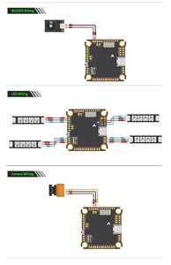 Controlador de Vuelo Diatone <span class=keywords><strong>Mamba</strong></span> F405MK2 V2, F405 <span class=keywords><strong>MK2</strong></span> STM32F405 AT7456E OSD, Caja Negra de 16M, 3-6S Lipo, 30.5x30.5mm FC para Dron FPV - Product Image 6
