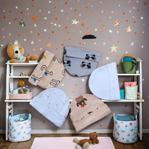 Berretto 2024 in cotone caldo per bambini felpato invernale cappuccio protettivo per neonati per scene all'aperto - Product Image 2