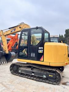 Mini excavadora Caterpillar 307E, máquina japonesa usada Original de 7 toneladas con bomba de engranajes de caja de cambios de Motor Original y PLC, gran oferta - Product Image 4