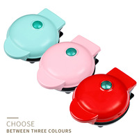 Mini machine électrique pour petit-déjeuner, gaufres, pain, crêpes, gâteaux, boîtier en plastique