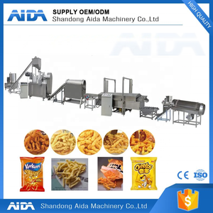 工厂价格Kurkure玉米卷发制造机玉米片生产线 - Product Image 2